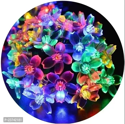 Blossom 14 Flower 3 Meter Decoration Light for Diwali, Christmas, Weddings and Home Decoration (Multicolor)-thumb0