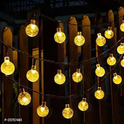 Crystal Bubble Ball String Lights for Indoor Outdoor Decoration Light .