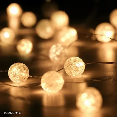 Bubble Ball String LED Decorative Light Series for Home Decorations Festival Diwali Christmas (Bubble Ball String 14 Led Light-thumb0