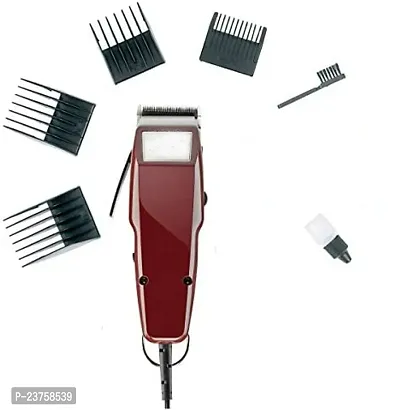 HEAVY DUTY PROFESSIONAL ELECTRIC HAIR CLIPPER NP Runtime: 0 Trimmer for Men  Women - MAROON-thumb0