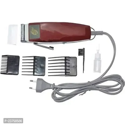 (Powerful and heavy duty Machine Color Red) Trimmer 120 min Runtime 4 Length Settings  (Maroon)KB-1400 TRIMMER-thumb0