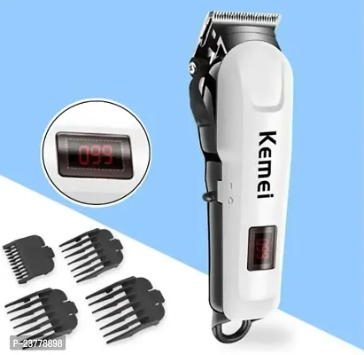 KB-809 Professional Rechargeable and Cordless Hair Trimmer,Stainless Steel, Body Grooming, Hair Clipping-thumb0