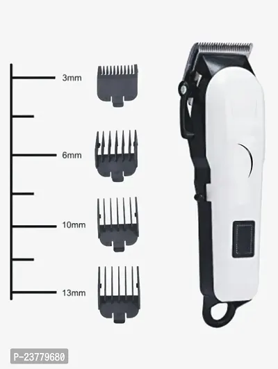 HAIR TRIMMER KM-809 Professional USB Recharging Electric Hair Clipper Newly Design-thumb2
