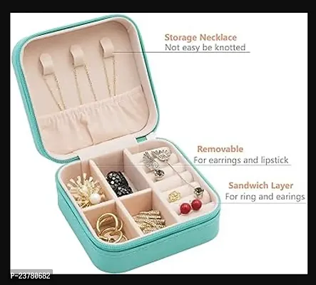Pu Leather Layers Jewelry Organizer Box Exquisite Women Gift - Temu