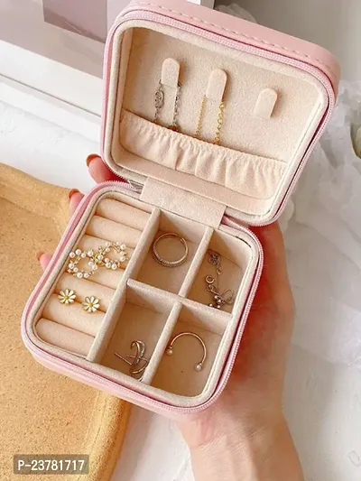 Jewelry Storage Box Multi-function Wardrobe Jewelry Organizer Case for Earrings Necklace Rings Vanity Box