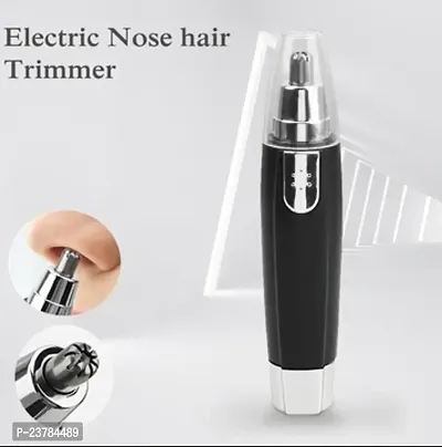 Men Women | Dual-edge Blades | Painless Electric Nose and Ear Hair Trimmer Eyebrow Clipper, Waterproof, Eco-/Travel-/User-Friendly