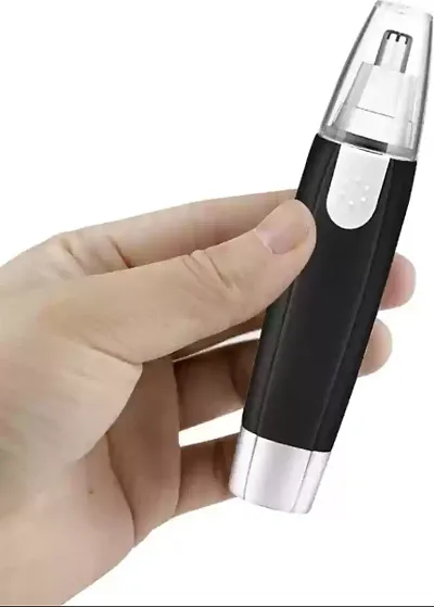 Men Women | Dual-edge Blades | Painless Electric Nose and Ear Hair Trimmer Eyebrow Clipper, Waterproof
