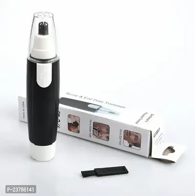 Dual-edge Blades | Painless Electric Nose and Ear Hair Trimmer Eyebrow Clipper, Waterproof, Eco-/Travel-/User-Friendly