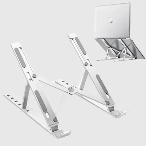 Aluminum Alloy Adjustable Portable Foldable Ergonomic Tablet Laptop Stand