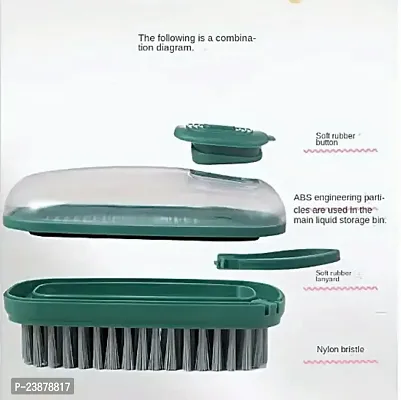 Multi Functional Hydraulic Soft Hair Cleaning Brush, Automatic Liquid Addition Laundry Brush-thumb4