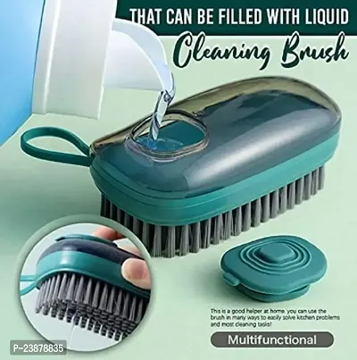 Multifunctional Cleaning Brush Portable Plastic Clothes Shoes Hydraulic Laundry Brush Washing Soft Brushes Cleaning Tools.