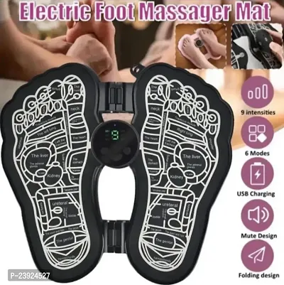 Modern Foot Massager Stimulator Full Automatic Massage Circulation Machine 9 Intensity Levels-thumb0