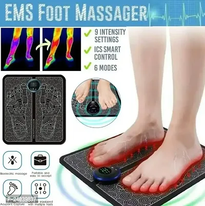 Rechargeable ( EMS ) FOOT massager mat , Muscle Stimulator, Simulated Massage Therapy for Foot-thumb0