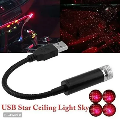 Sulfar USB Roof Star Projector Lights with 3 Modes, USB Portable Adjustable Flexible Interior Car Night Lamp Decor with Romantic Galaxy Atmosphere fit Car, Ceiling, Bedroom, Party-thumb0