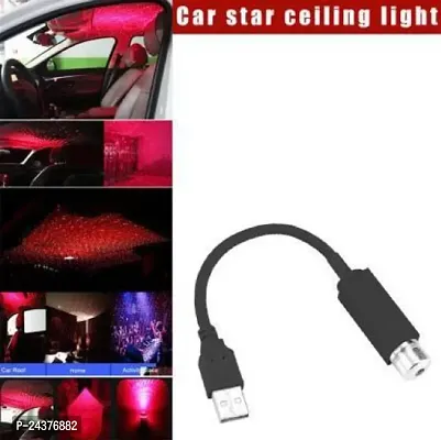 Sulfar USB Roof Star Projector Lights with 3 Modes, USB Portable Adjustable Flexible Interior Car Night Lamp Decor with Romantic Galaxy Atmosphere fit Car, Ceiling, Bedroom, Party