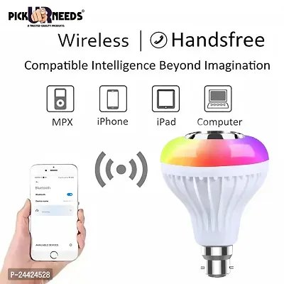 High Quality Portable Wireless LED Speaker Bulb with Bluetooth Smart Bulb-thumb4