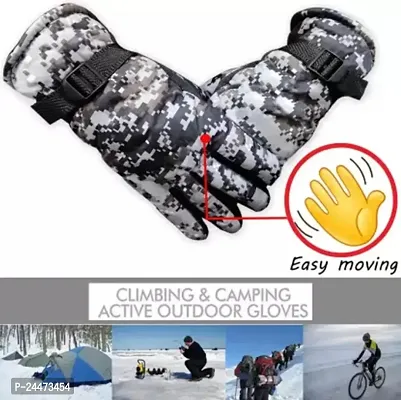 Gloves For Winters Hand Warmer For Men Gloves Driving Gloves Driving Gloves (Pack of 1 Pair)-thumb0