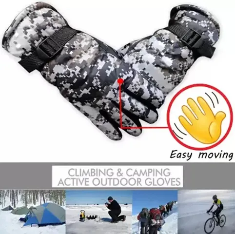 Gloves For Winters Hand Warmer For Men Gloves Driving Gloves Driving Gloves (Pack of 1 Pair)
