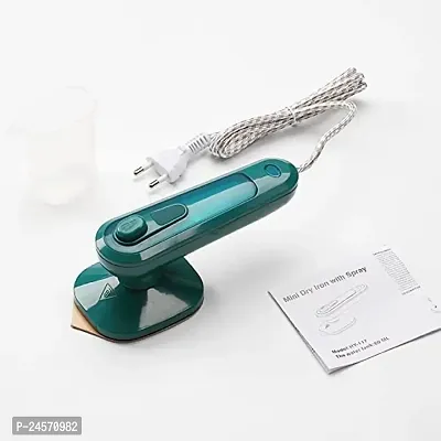 Portable Steam Iron, Mini Ironing Machine 180deg;Rotatable Handheld Steam Iron, Foldable Travel-thumb0