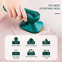 Micro Steam Iron Portable Mini Ironing Machine Handheld Household Steam Iron Mini Steam Handheld Fabric Garment Steamer-thumb2