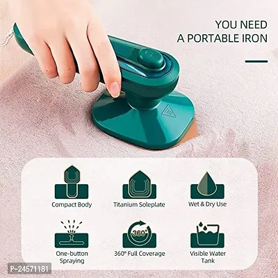 Micro Steam Iron Portable Mini Ironing Machine Handheld Household Steam Iron Mini Steam Handheld Fabric Garment Steamer-thumb3