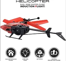 Galaxy Enterprises Exceed Remote Control and Hand Sensor Charging Helicopter Toys with 3D Light Toys for Boys Kids (Indoor Flying (Multicolour)-thumb3