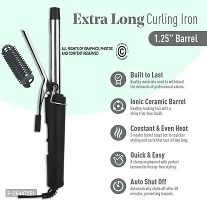 Eletric Hair Curler Iron NHC-471B | Roller with Revolutionary Automatic Curling Technology for Women | Curly Hair Machine For Women-thumb2