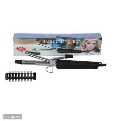 Super Easy Electric 471 B Hair Curler Iron for Women Black Hair Curlers-thumb0