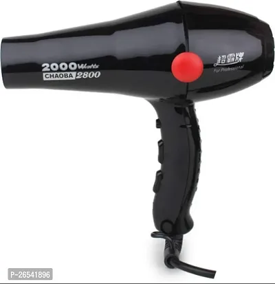 Choaba Hair Dryer (CHAOBA 2800) 2000 Watts for Hair Styling with Cool  Hot Air Flow Option (Black) Hair Dryer (2000W , Black)-thumb0