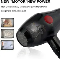 Choaba Hair Dryer (CHAOBA 2800) 2000 Watts for Hair Styling with Cool  Hot Air Flow Option (Black) Hair Dryer (2000W , Black)-thumb3