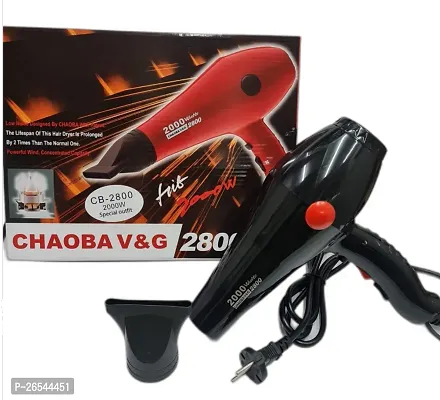 Hair Dryer 2000 Watts Professional Hot and Cold Hair Dryers for Men and Women (COLOR -BLACK)