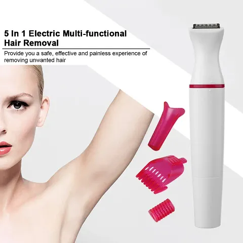 Natural Feel 5 in 1 Hair Removal Trimmer For Women