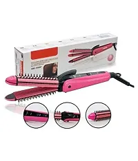 Professional Hair Styler 3in1 Straightener ,Crimper, And Curler-thumb3