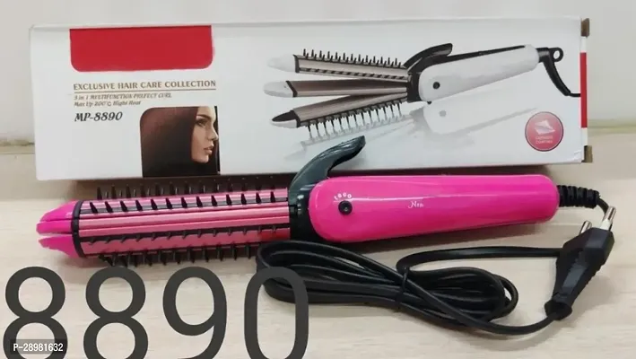 Professional Hair Styler 3in1 Straightener ,Crimper, And Curler-thumb2