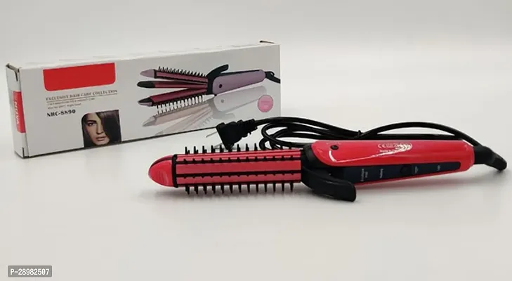 3-In1 Hair Styler, Straightener, Crimper, Curler for Women,-thumb4