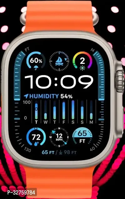 T800 Ultra Series Big 1.9inch Display Smart Watch with Bluetooth Calling, Voice Assistant 123 Sports Modes, 8 Unique UI Interactions, SpO2, 24/7 Heart Rate Tracking-thumb3