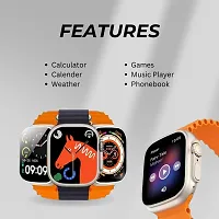 T800 Samrt Watch with Bluetooth Calling,1.9 HD Display High Resolutions, Wireless Fast Charging Long Battery-thumb2