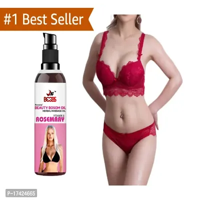 Bosom Breast Growth And Tightening Massage Oil - 100ml-thumb0