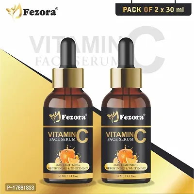 Vitamin C Face Serum | Boost Collagen and Elastin for Anti aging, Skin Repair | For Dark Circles, Fine Lines | Glowing Skin | Hydrates | ( pack of 2 ) 60 ml