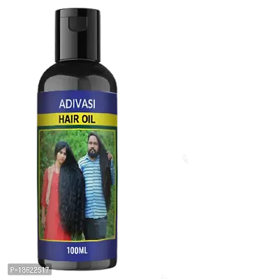 Adivasi i Herbal Hair Oil for Longer, Stronger Hair  Anti Hair fall Control 100 ml-thumb0