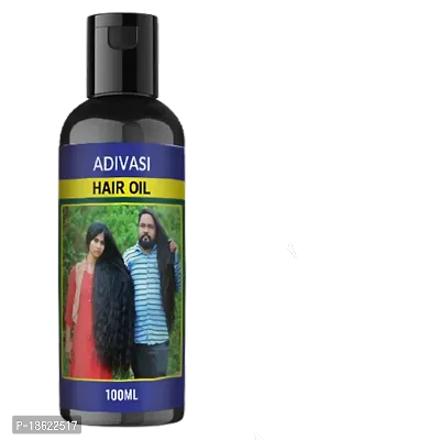 Adivasi i Herbal Hair Oil for Longer, Stronger Hair  Anti Hair fall Control 100 ml