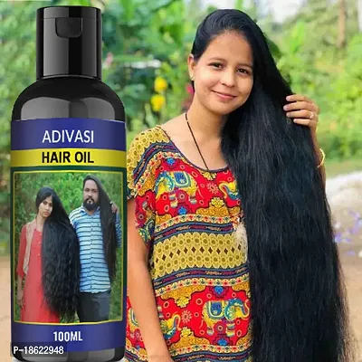 Herbal Adivasi Hair Oil for Hair Growth, Hair Fall Control, For women and men,100 ml