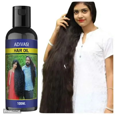 Adivasi Hair Oil for Hair Growth, Hair Fall Control, For women and men,100 ml-thumb0