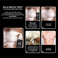 Hair Removal Cream Spray for Men | Painless Body Hair Removal Spray  100 ml-thumb3