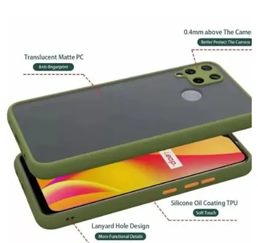 Classy Hard Plastic Realme C12 Backcover