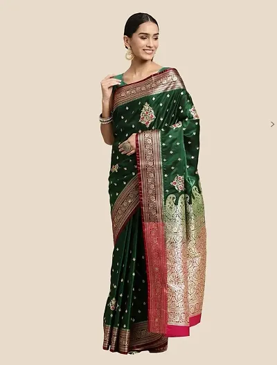 Best Selling Cotton Saree with Blouse piece 