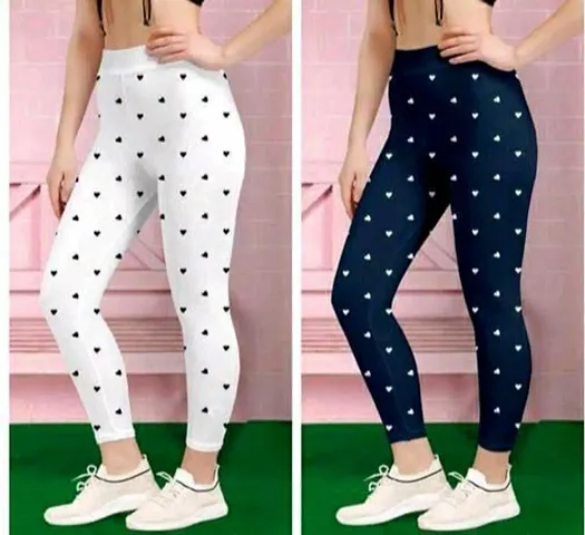 Designer Glamorous Women Jeggings Pack of 2 and