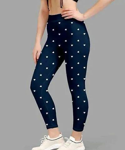 Stylish Printed Stretchable Jeggings For Women