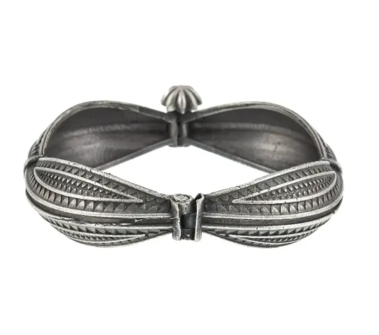 Bangles Oxidised Plated Brass Rajasthani Traditional latest For Women Girls For Wedding Party Karwachauth Gift (2.4 and 2.6)