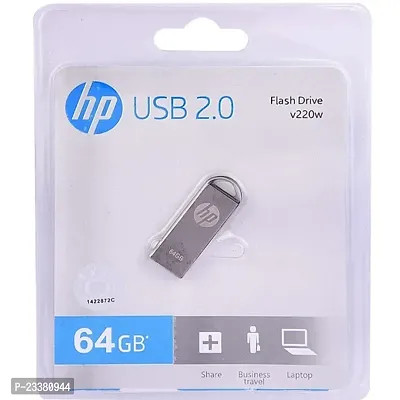 HP V22OW 64 GB Pen Drive  (Grey, Black)-thumb2